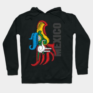 Echo en Mexico embroidery effect Hoodie